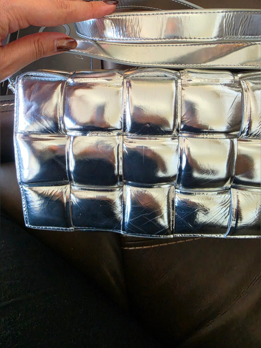 4500$ BOTTEGA VENETA PADDED CASSETTE BAG - Picture 2 of 9